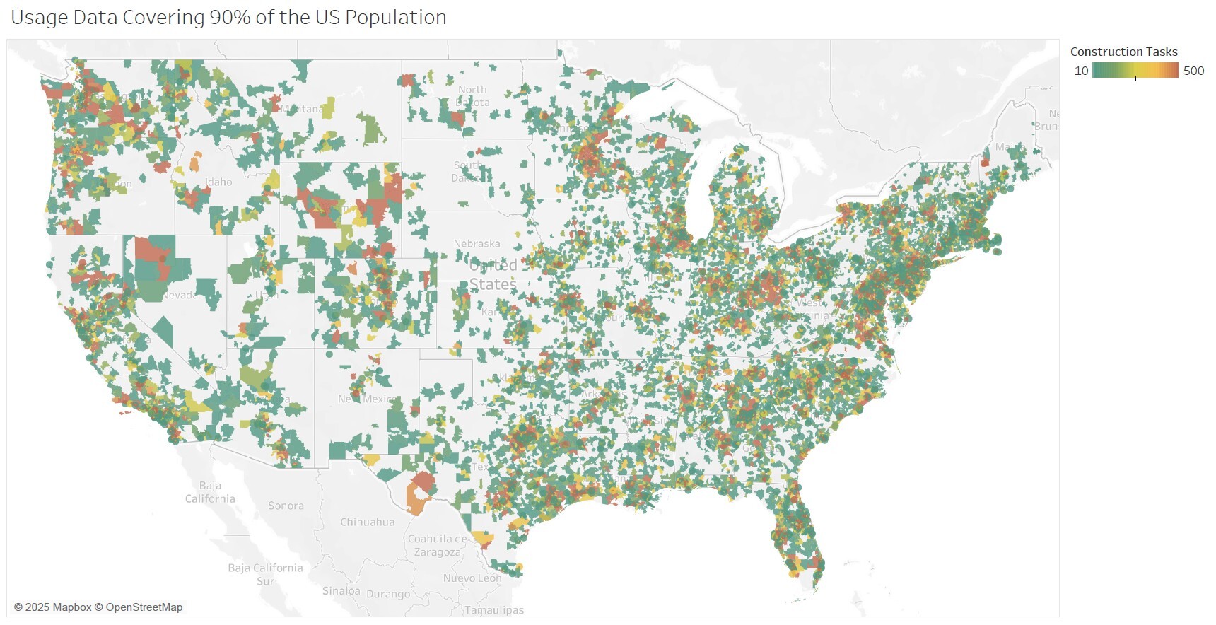 Breadth of data coverage